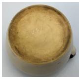 Misc. Vintage Collectible Pottery Items Including Bean Pot And More (Small Crock Has Hairline Crack)