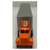 Miniature First Gear Brand Miniature Die Cast Thermo King Semi Truck And Trailer (NIB) And Roadway Semi Truck With Trailer