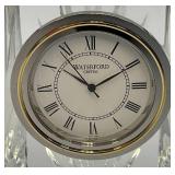 Waterford Crystal Colonnade Clock In Original Box