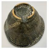 Two Large Decorative Pottery Bowls 5" x 12" & 7" x 12"