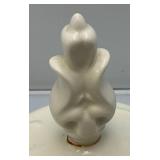 1973  Ornate Pottery Tea Set Marked JERRI On Bottom (One Teapot Lid Handle Glued)