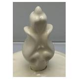 1973  Ornate Pottery Tea Set Marked JERRI On Bottom (One Teapot Lid Handle Glued)