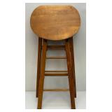 Very Nice Vintage Wooden Folding Step Stool