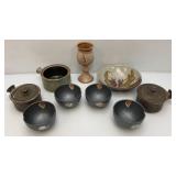 Group Of Pottery Items