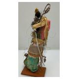 Antique Oriental Figurines 10"