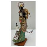 Antique Oriental Figurines 10"
