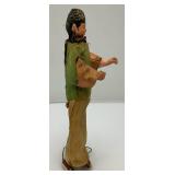 Antique Oriental Figurines 10"