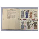 Vintage Military Wedding Paper Dolls Book