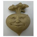 Original Carruth Studios "Rutabaga Mama" Sculpture Handcrafted Stone 5"