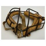Vintage FRANKLIN Catchers Mask And Old Glove