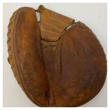 Vintage FRANKLIN Catchers Mask And Old Glove