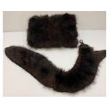 Vintage Dark Brown Fur Women