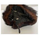Vintage Dark Brown Fur Women