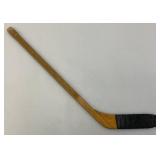 Two Vintage Miniature Wooden Hockey Sticks 1=Minnesota North Stars And 1= Minnesota Golden Gophers Signed With Dan Woog And More