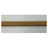 Two Vintage Miniature Wooden Hockey Sticks 1=Minnesota North Stars And 1= Minnesota Golden Gophers Signed With Dan Woog And More