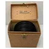 Two Cases Of Old 45 Records