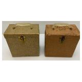 Two Cases Of Old 45 Records