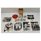 Misc. Vintage 8x10 Baseball Photographs, Unsorted Sports Cards And More