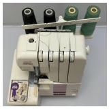 New Home Differential Feed HF504D Serger With Manual
