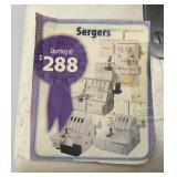 New Home Differential Feed HF504D Serger With Manual