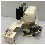 New Home Differential Feed HF504D Serger With Manual