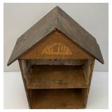 Very Old Antique Doll House 27" x 20" x 8"