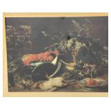 Misc. Items Framed Behind Glass