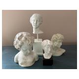 Classical Plaster Busts