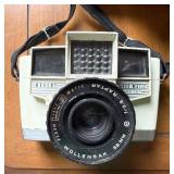 Polaroid Square Shooter 2 Land Camera - Wollensak 60mm Lens, Kodak Instamatic 154 (Lot of 4)