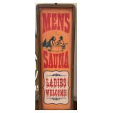 Vintage Dartboard (double sided) & Men