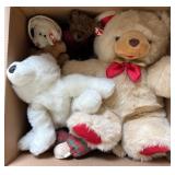 Assorted Plush Toys Collection - Bears, Rabbits, Polar Bear & Friends