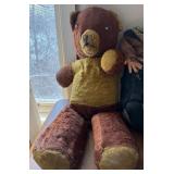 Vintage Plush Teddy Bear - Rag Doll with Clown Head