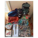 Wilson All Weather Scorecard Holder with Golf Accessories & Vintage Travel Gear Bundle