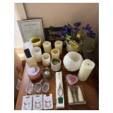 Vogue Coaster Set with Candles, Signs & Plant - Decorative Home Decor