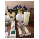 Vogue Coaster Set with Candles, Signs & Plant - Decorative Home Decor