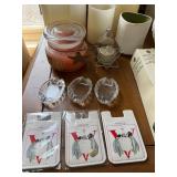 Vogue Coaster Set with Candles, Signs & Plant - Decorative Home Decor