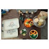Home Decor Lot with seasonal and decorative items