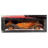 Givenchy Xeryus Wooden Car Collectible (Lot of 3) - Vintage Boxed Display Cars