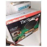 Hamilton Beach Fast Grilled Taste - Krups Slice It - Indoor BBQ Grill - 2 Coffee Makers