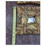 Ornate Gold Framed Wall Mirrors (Lot of 2)