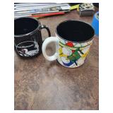 Holly Border Christmas Dinnerware Set - 6 Dinner Plates & Bowl & 2 Spoons and Salt and Pepper Set