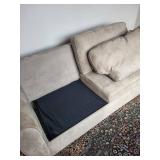 Beige Sleeper Sofa - 76in L x 34in D x 34in H with Bed Mechanism