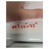 Industrial 5-Tier Steel Shelving Unit - 49-1/4 in W x 25 in D x 72 in H