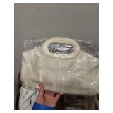 Givenchy Cream Gift Bags & Wicker Baskets (Lot of 3)