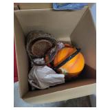 Assorted Christmas Ornaments, Gift Bags & Cards in Boxes - Holiday Decor Set