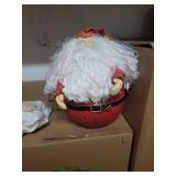 Santa Figurine with Boxed Holiday Decor - Christmas Ornaments