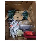 100-ct Mini Light Sets (2-Pack) - Christmas String Lights & Resin Bear Figurines