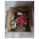 100-ct Mini Light Sets (2-Pack) - Christmas String Lights & Resin Bear Figurines