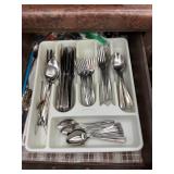 Mixed Lot of Stainless Steel Cutlery and Kitchen Utensils