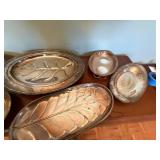 Vintage Silver-Plated Serving Tray and Bowl Set - Sheffield